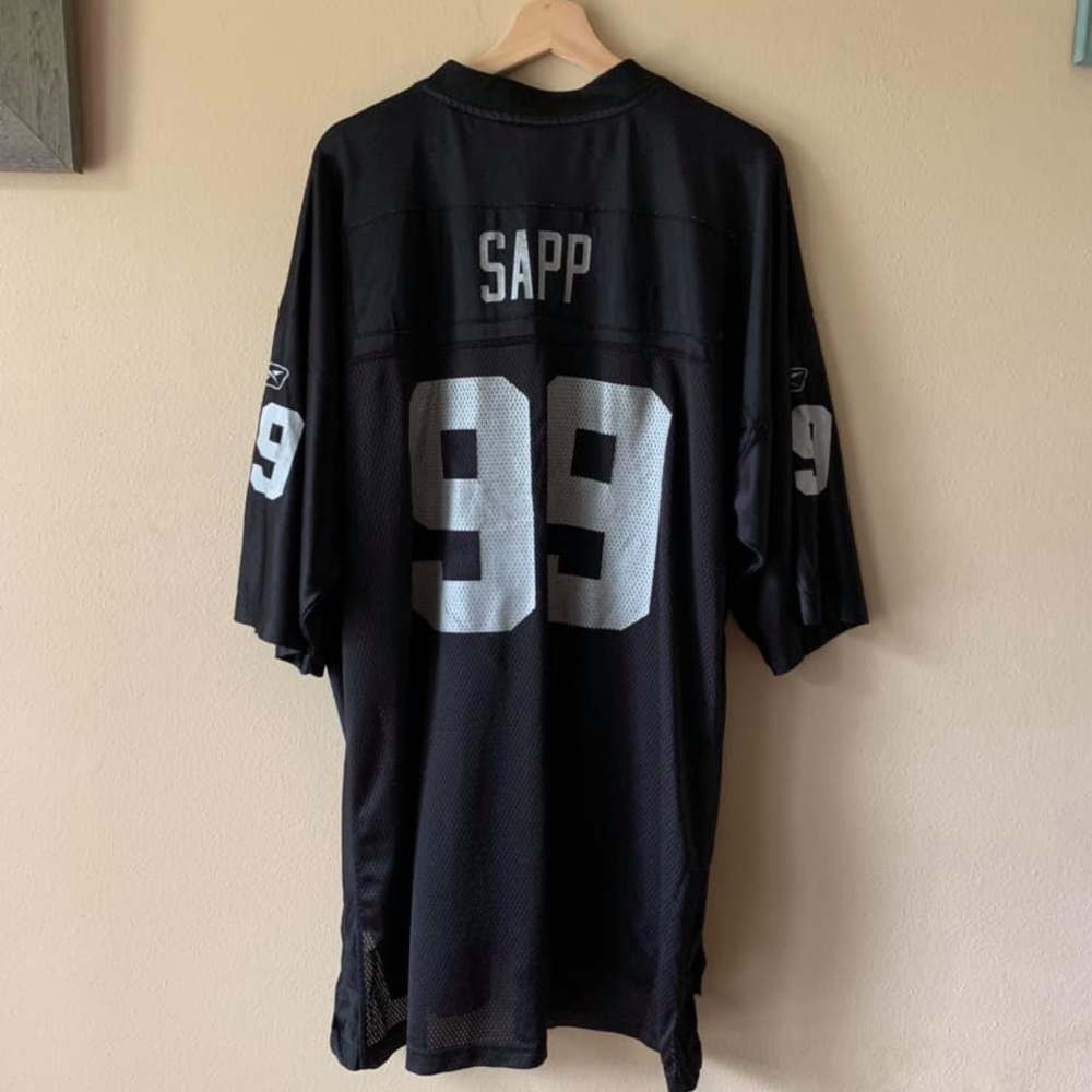 Warren Sapp Oakland Raiders NFL Jersey